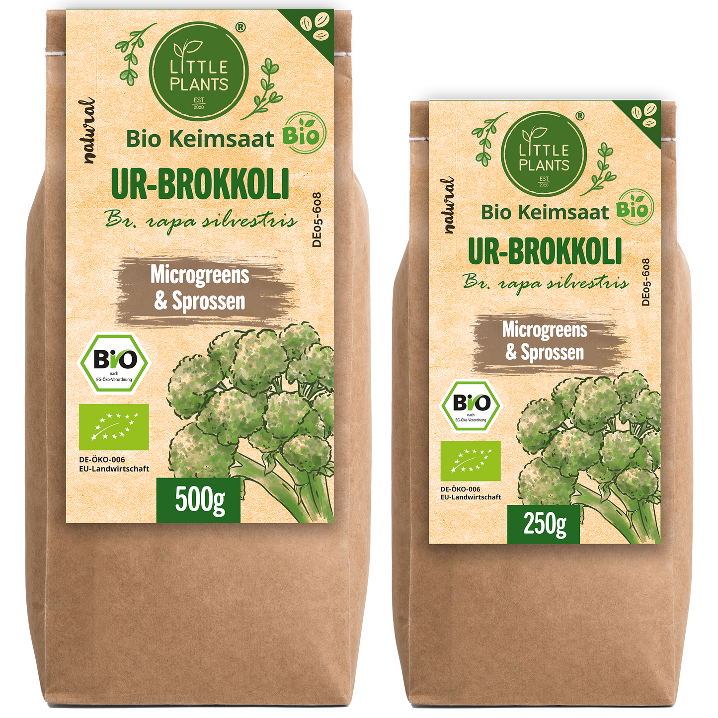 Bio UR-Brokkoli Keimsaat 250g und 500g