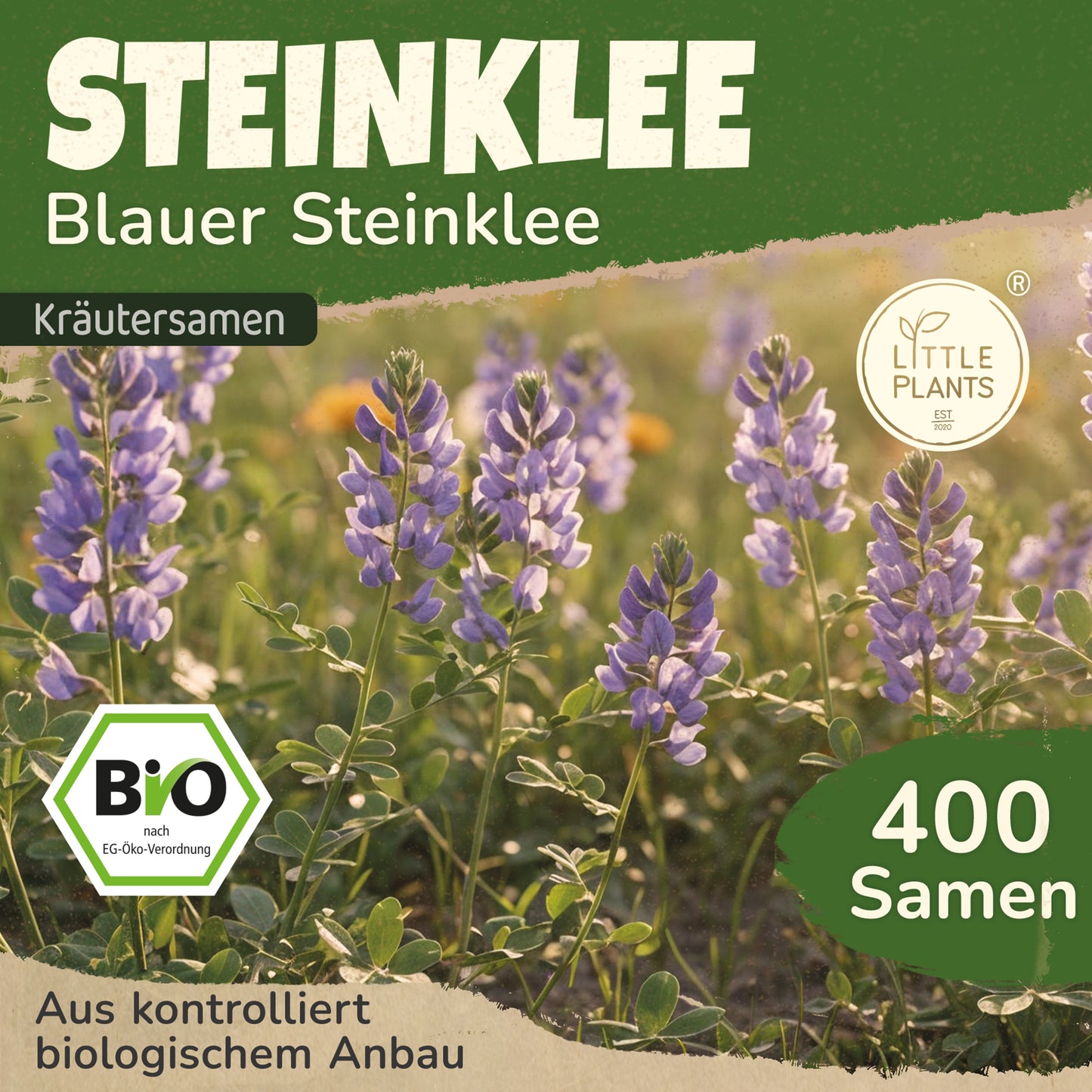 Bio-Schabzigerklee (Steinklee - blau)