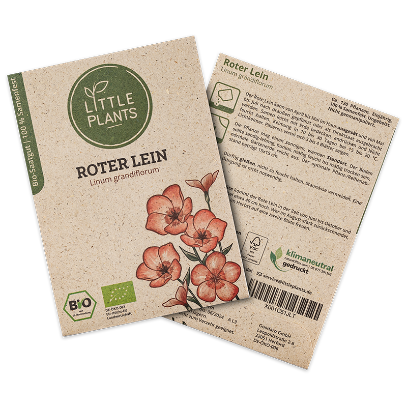 Bio-Roter Lein