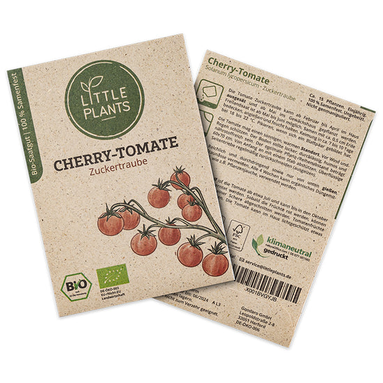 Bio-Tomate Zuckertraube (Solanum lycopersicum) | 15 Pflanzen