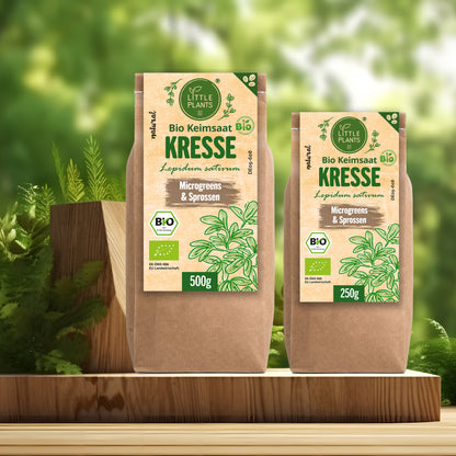 Bio Kresse Keimsaat 250g und 500g