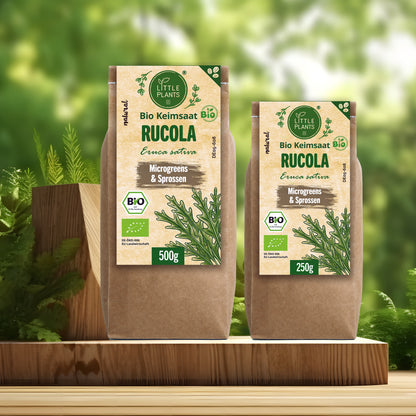 Bio Rucola Keimsaat 250g und 500g