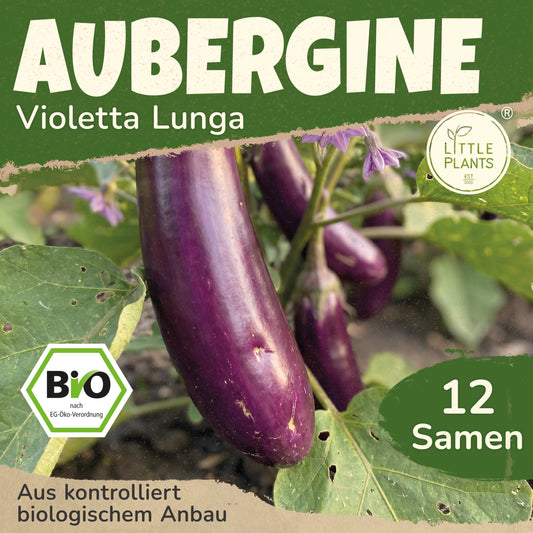 Bio-Aubergine (Violetta Lunga)