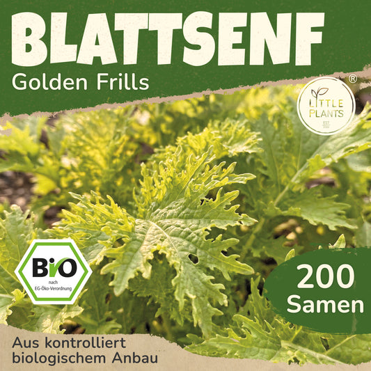 Bio-Blattsenf (Golden Frills)