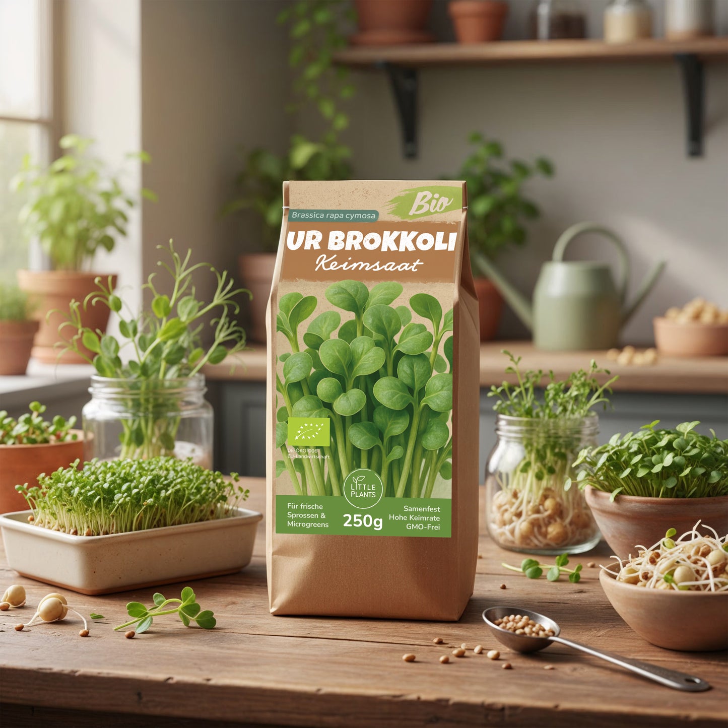 Bio UR-Brokkoli Keimsaat 250g und 500g