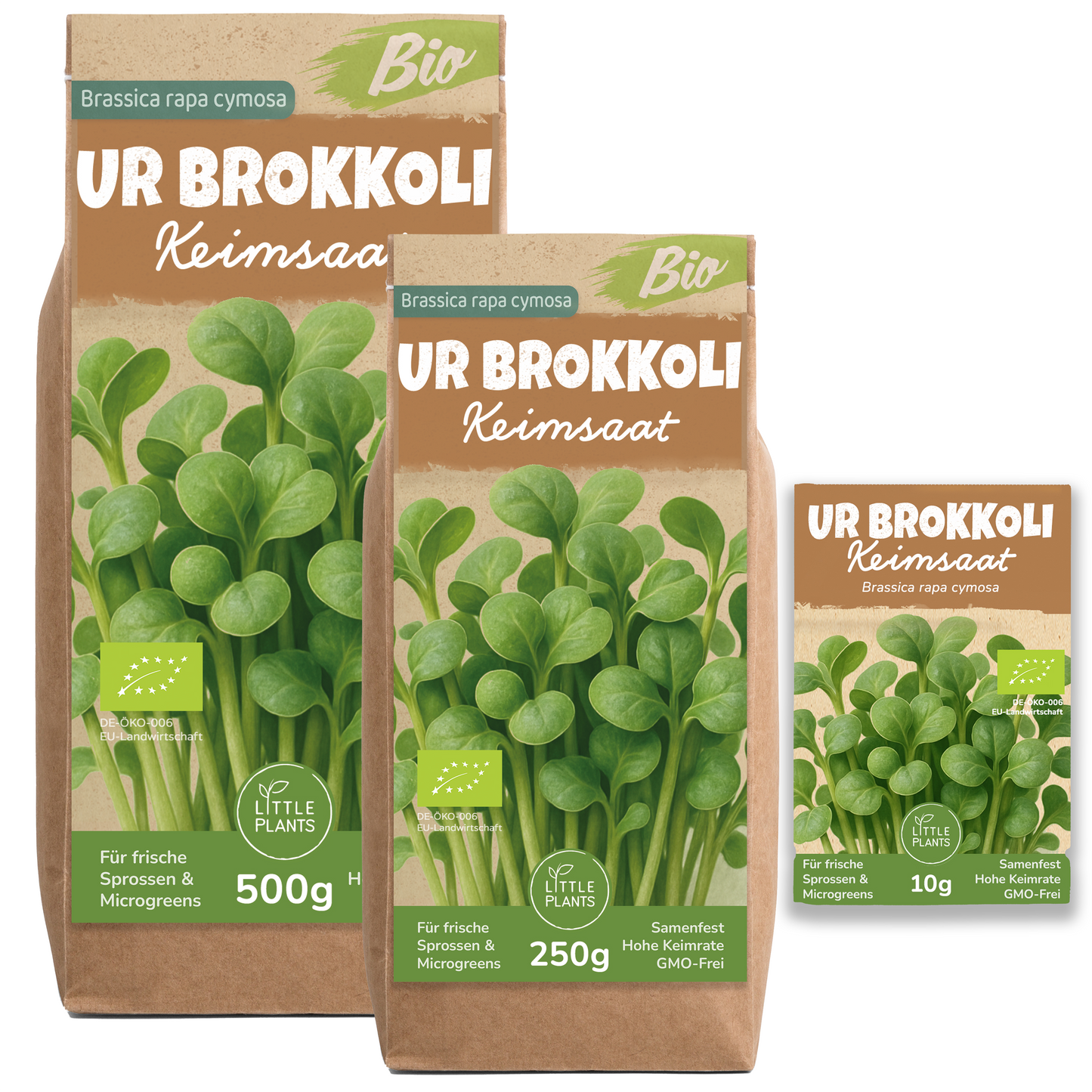 Bio UR-Brokkoli Keimsaat 250g und 500g