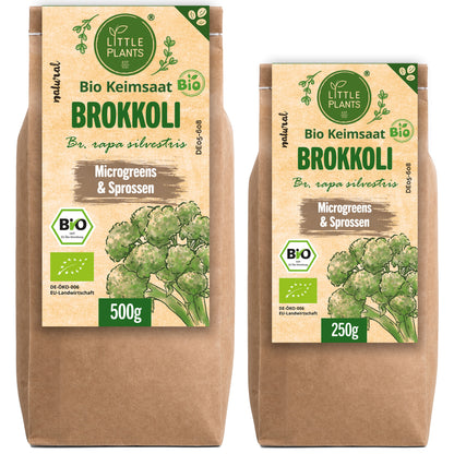 Bio Brokkoli Keimsaat 250g und 500g