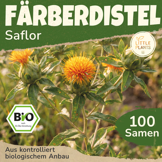 Bio-Färberdistel (Saflor)