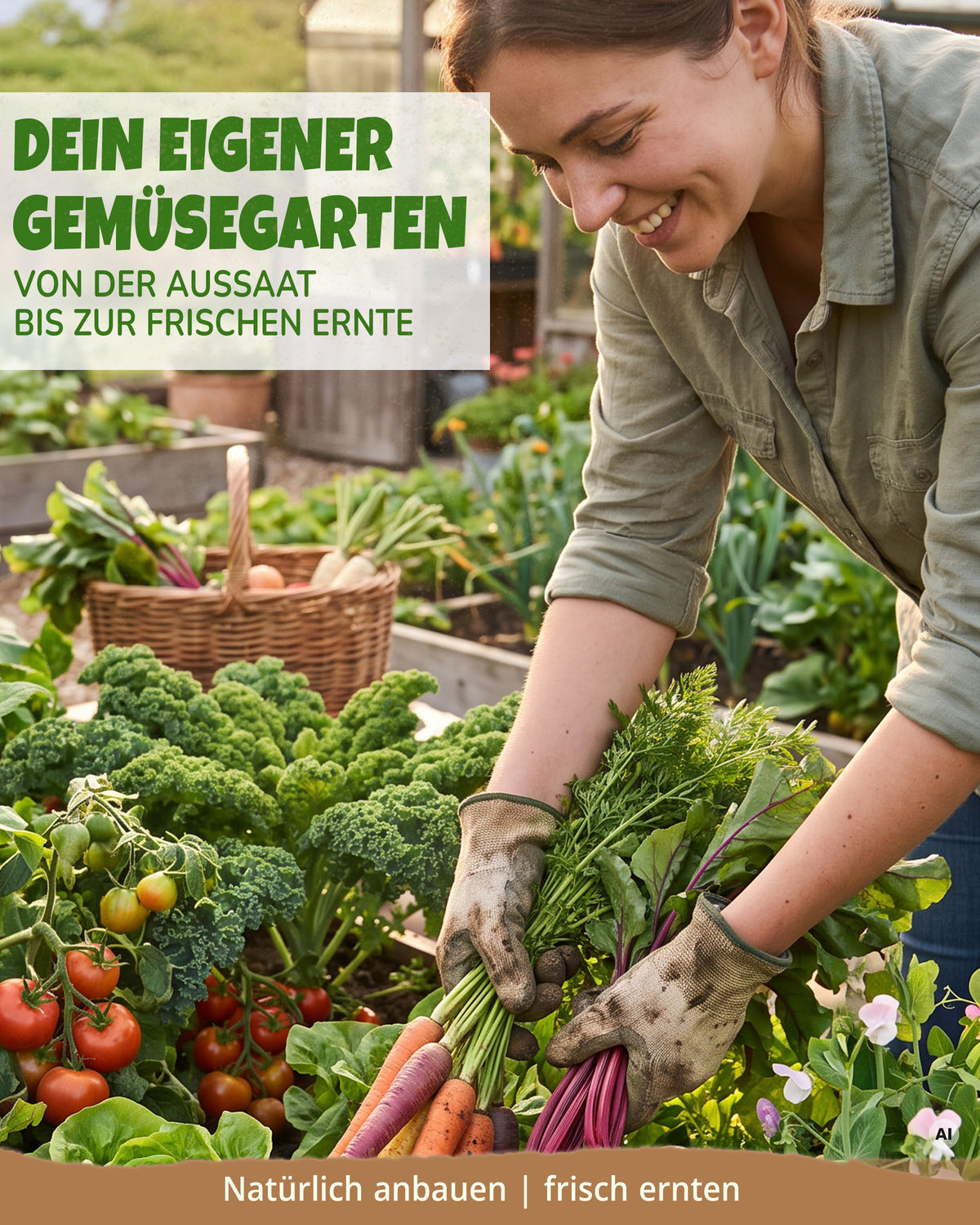Bio Historisches Gemüse Samen Set mit 15 Sorten