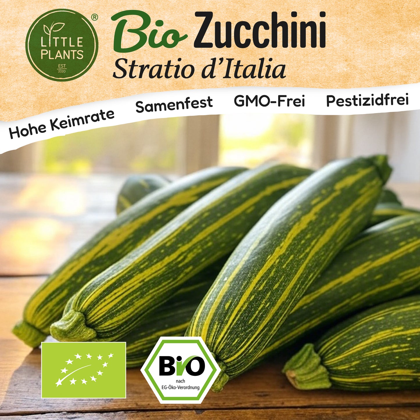 Bio-Zucchini (Striato d'Italia)