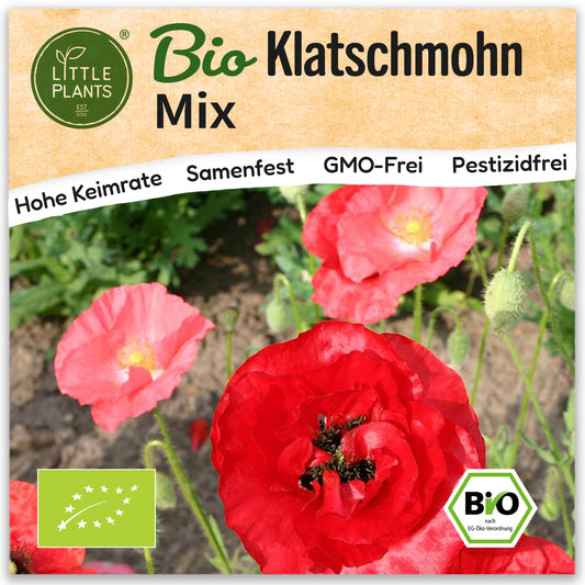 Bio-Klatschmohn (Mix)