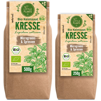 Bio Kresse Keimsaat 250g und 500g