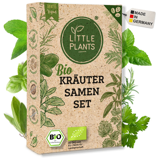 Bio-Kräutersamen Set mit 12 Sorten