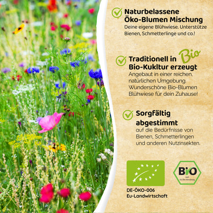 Little Plants Bio Bienenweide mit 32 Sorten 100g