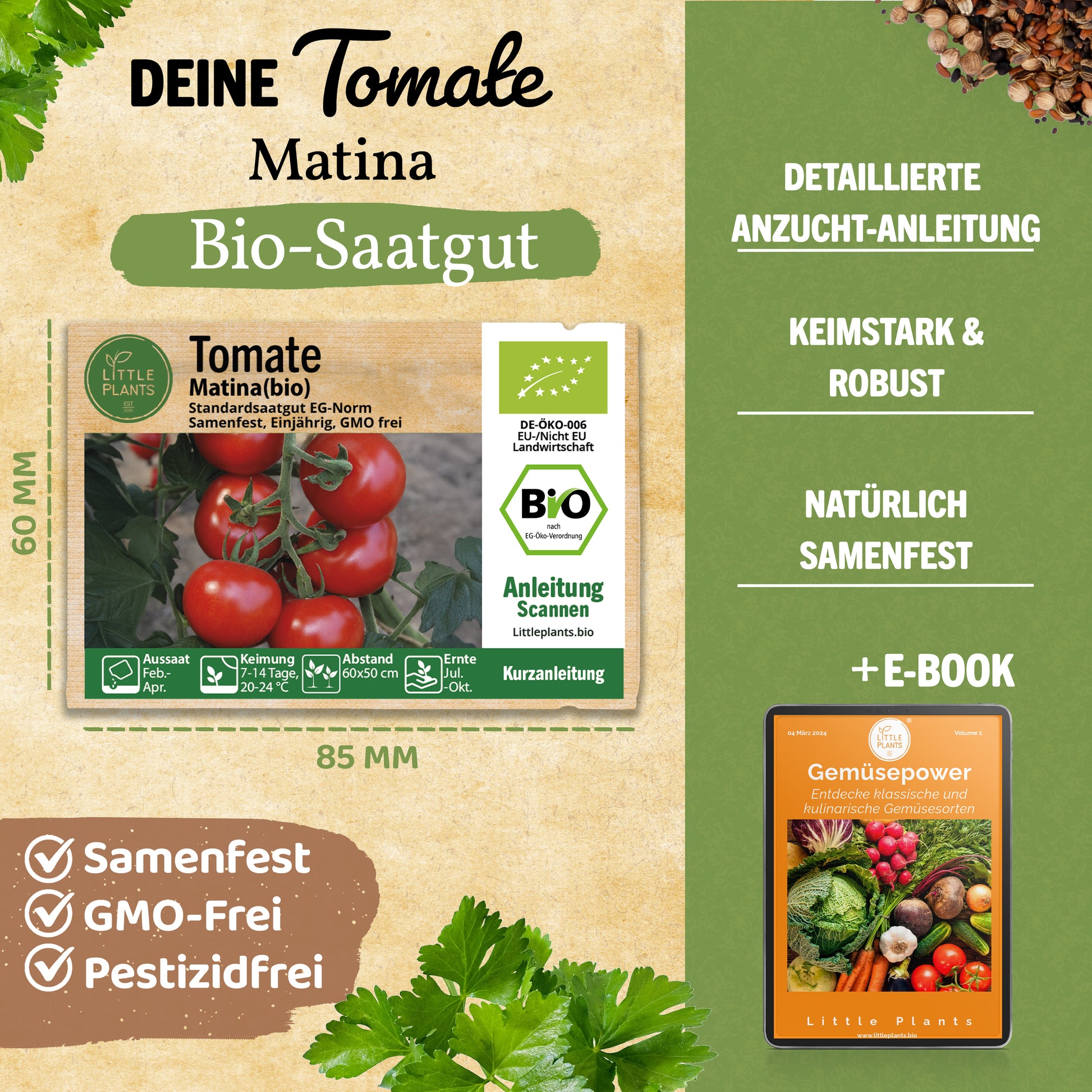 Bio-Tomate (Matina) – Little Plants