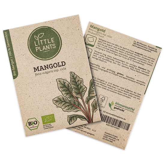Bio-Mangold (Beta vulgaris ssp. cicla) Rhubarb Chard | 60 Pflanzen